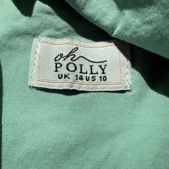 Oh Polly Aqua Ruched Cut Out Mini Dress Bodycon Size 10 Tie Front - Picture 2 of 6